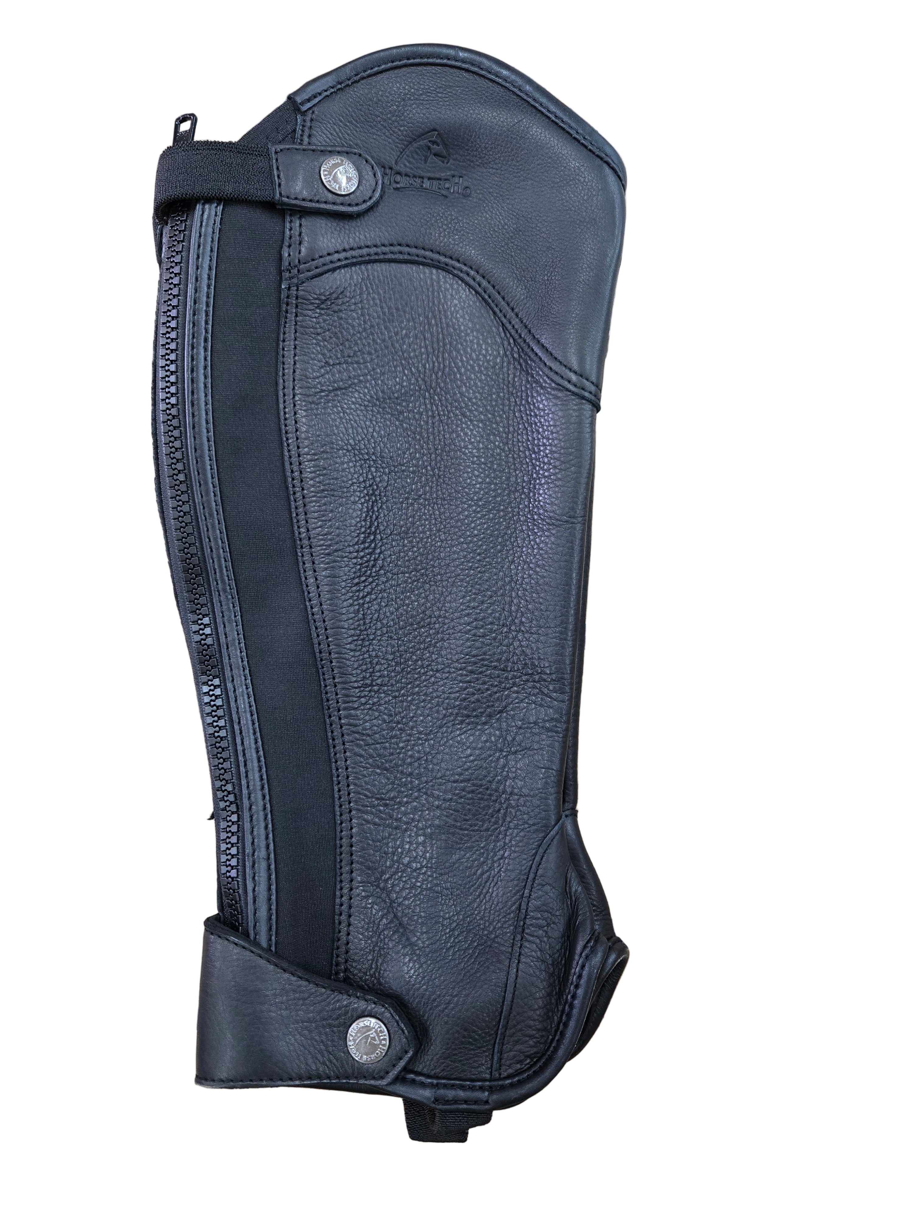 Gaiters Horse Tech Premium Leather Wide